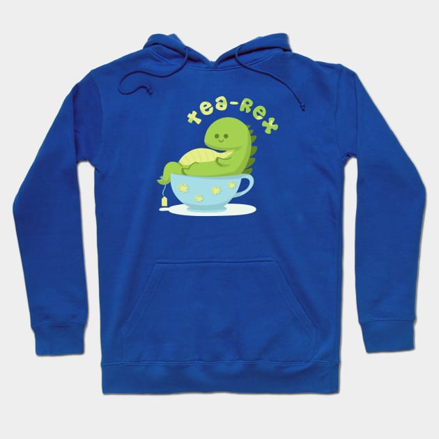 Tea-Rex Hoodie by Studio Mootant